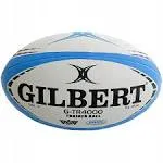 Gilbert G-TR4000 Rugby Training Ball, Sky Blue