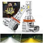 Nilight H11/H9/H8 Switchback LED Headlight Bulbs CS1 Series