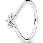 Pandora | 198282CZ Tiara Wishbone Ring 9 / Silver