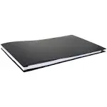 Premium 11x17 Pressboard Binder with High-Density Polyethylene - 3" Capacity, Crush Finish Exterior, Made in USA, Black - Pack of 6