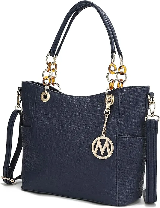 MKF Collection Rylee Tote Bag by Mia K - Navy