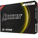 Srixon Z-Star Golf Balls (Pure White, Spinskin, 2023, 12pk) NEW