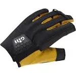 Gill Pro Sailing Gloves - Short Finger with 3/4 Length Fingers for Sailing, Paddle & Board Sports, Kayaking or Windsurfing