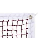 Badminton Net Nylon Portable Tennis Net Set - for Tennis Sport Net for Indoor/Outdoor, Backyard,Schoolyard,Garden, 20 FT x 2.5 FT (Without Frame)