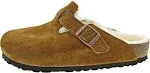 BIRKENSTOCK Boston/Shearling Suede Leather MINK Size 40 (US size 9)