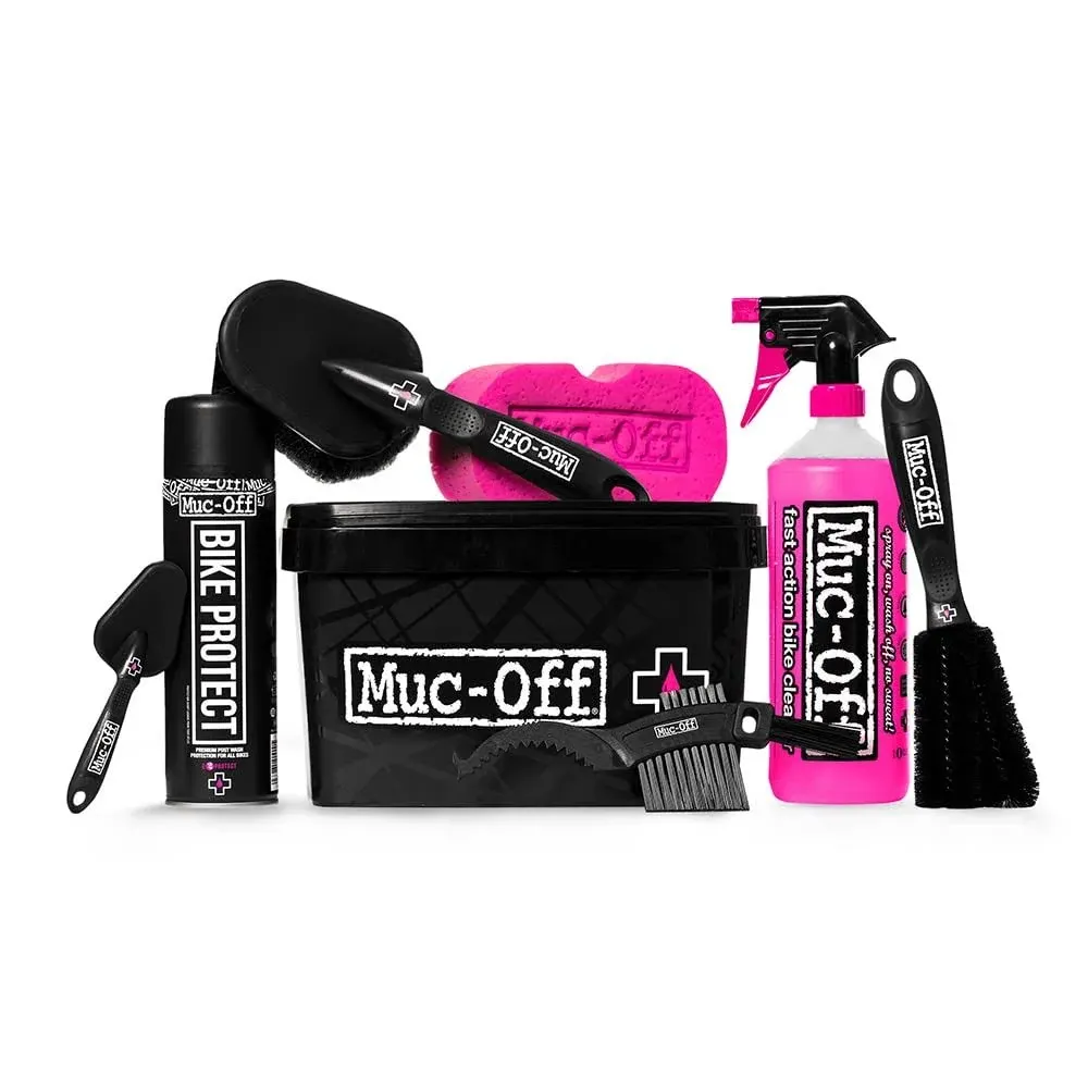 Muc-Off 8-in-1 Cleaning Kit: Tub with 8 Pieces