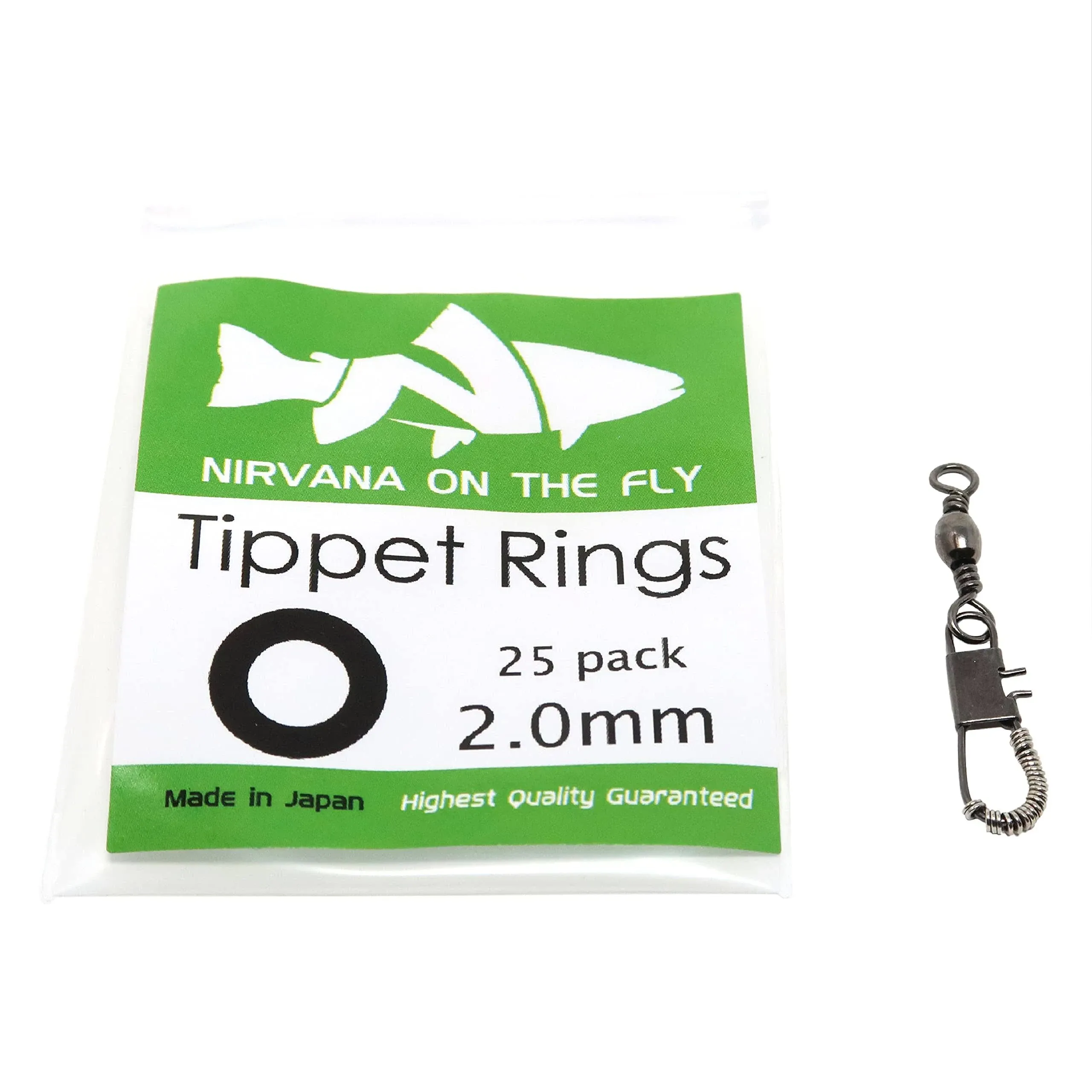 25 NIRVANA Tippet Rings