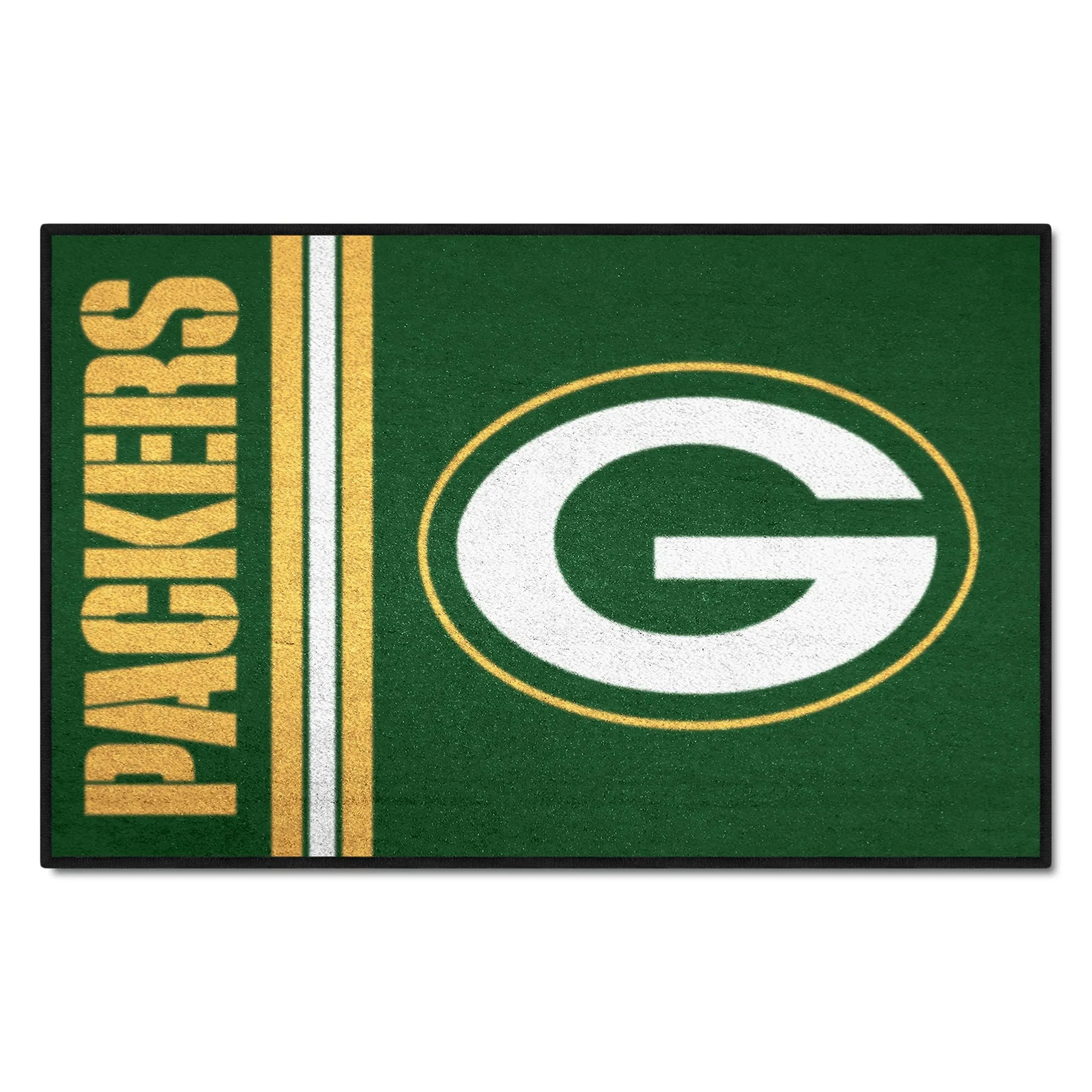 19" x 30" Green Bay Packers Uniform Green Rectangle Starter Mat