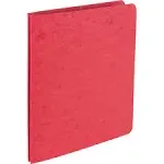 Office Depot&reg; Brand Pressboard Side-Bound Report Binders With Fasteners, Executive Red, 60% Recycled, Pack Of 10