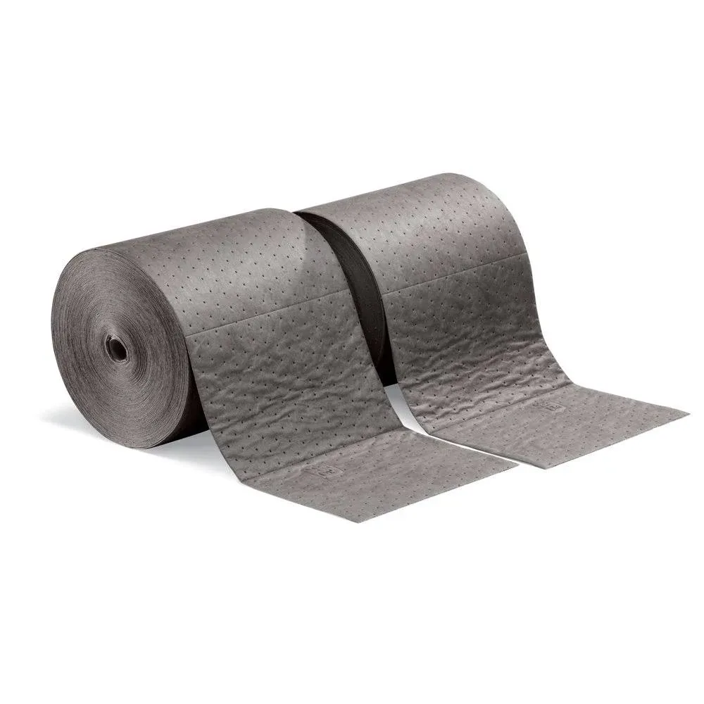 New Pig 150 ft. Absorbent Roll Fluids Absorbed: Universal Medium 32 Gal 2 Pk Mat2009