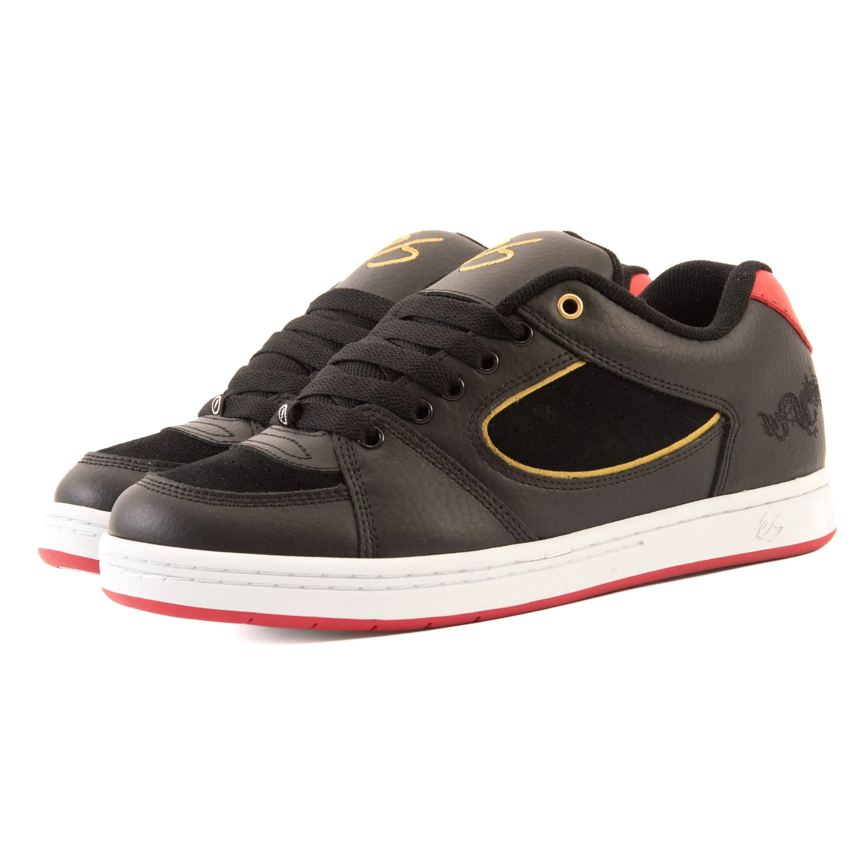 ES Accel OG Shoes - Black/Gold/White