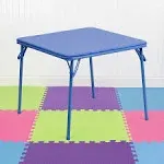 Emma + Oliver Kids Black Folding Table