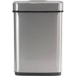 Honey-Can-Do 50L Stainless Steel Motion Sensor Trash Can