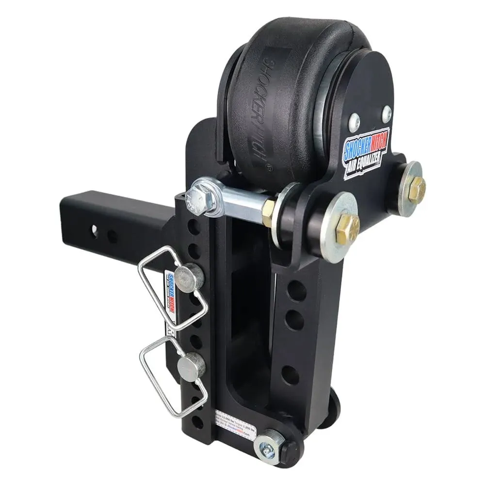 Shocker Hitch 3500 Air Equalizer Weight Distribution 2-Inch Receiver with XR Ball Mount