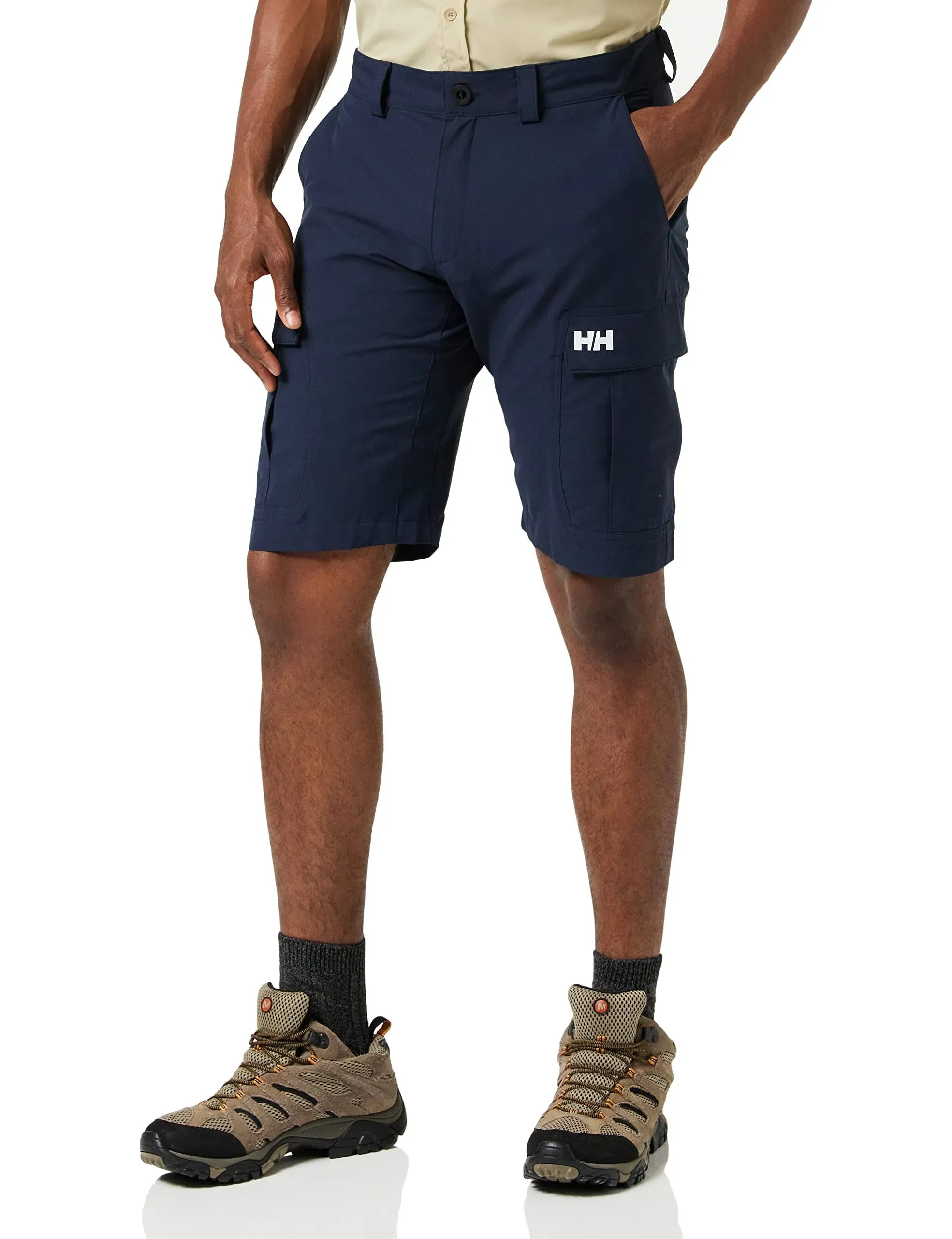 Helly Hansen Men's Quick-Dry Cargo Shorts, Navy