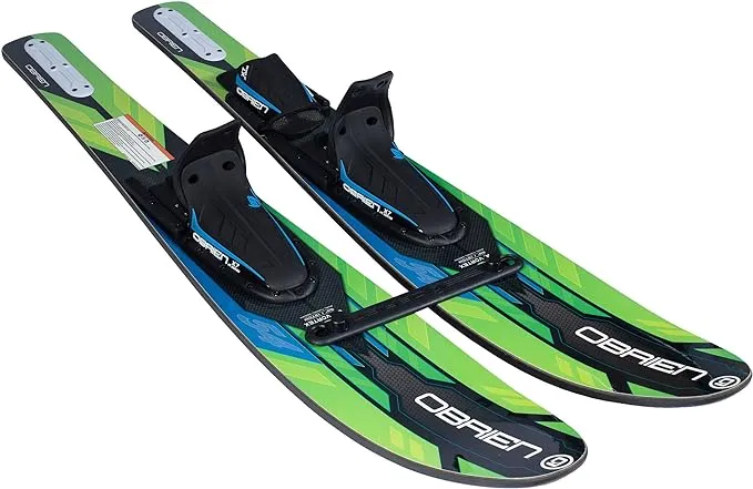 O'Brien Jr Vortex Widebody Combo Waterskis, 54"