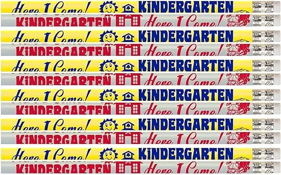 Express Pencils Kindergarten Here I Come - 36 Qty Package - Kindergarten Pencils