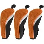 Andux Golf Hybrid Club Head Covers with Dial No. Tag Pack of 3 (All The Same Size)