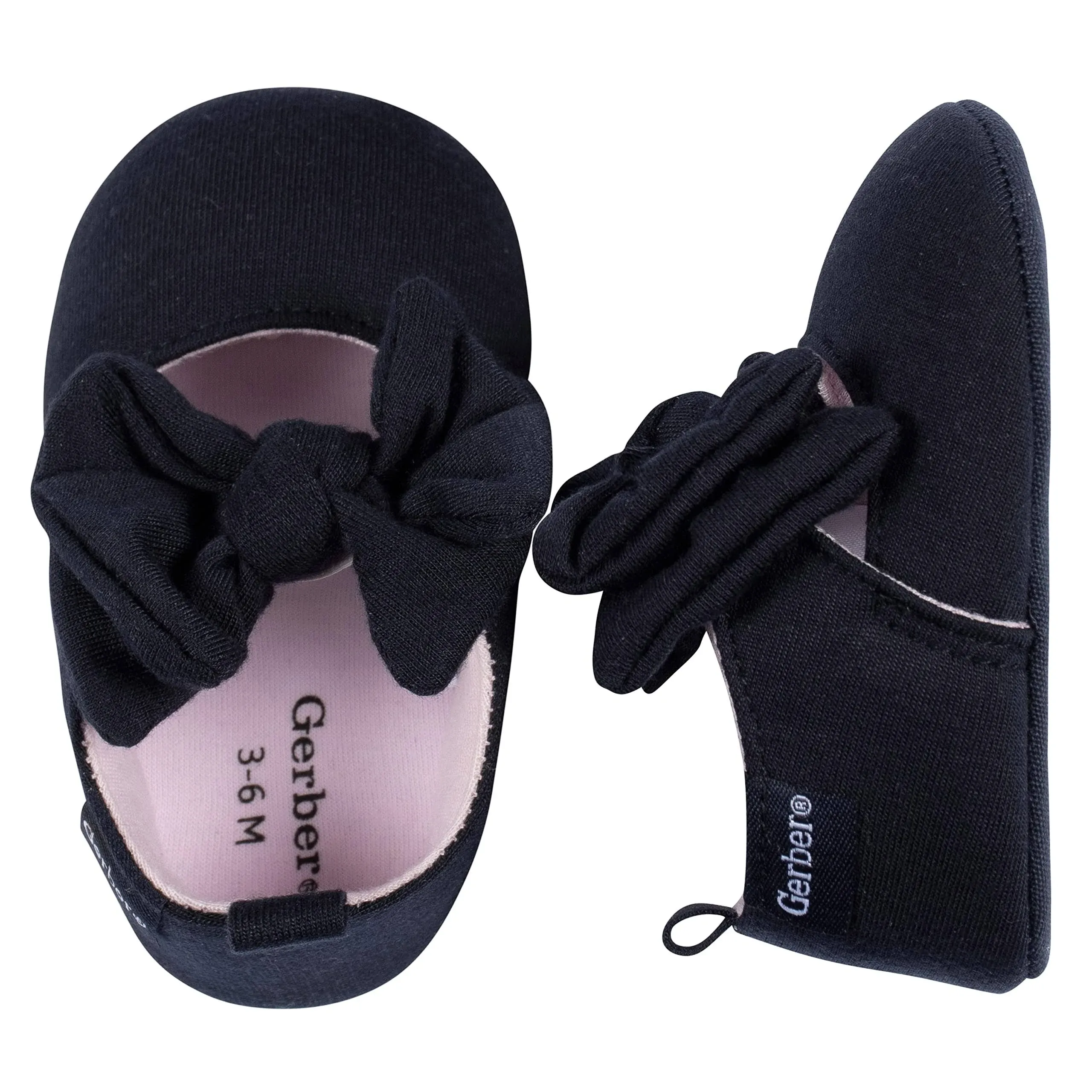 Gerber Baby-Girl's Newborn Infant Ballet Crib Shoe