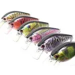 Minnow Crankbait for Bass Fishing Bass Lure Jerkbait Fishing Lures and Tackle Box