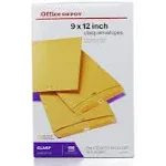 Office Depot® Brand Manila Envelopes, 9" x 12", Clasp Closure, Brown Kraft, Box Of 100