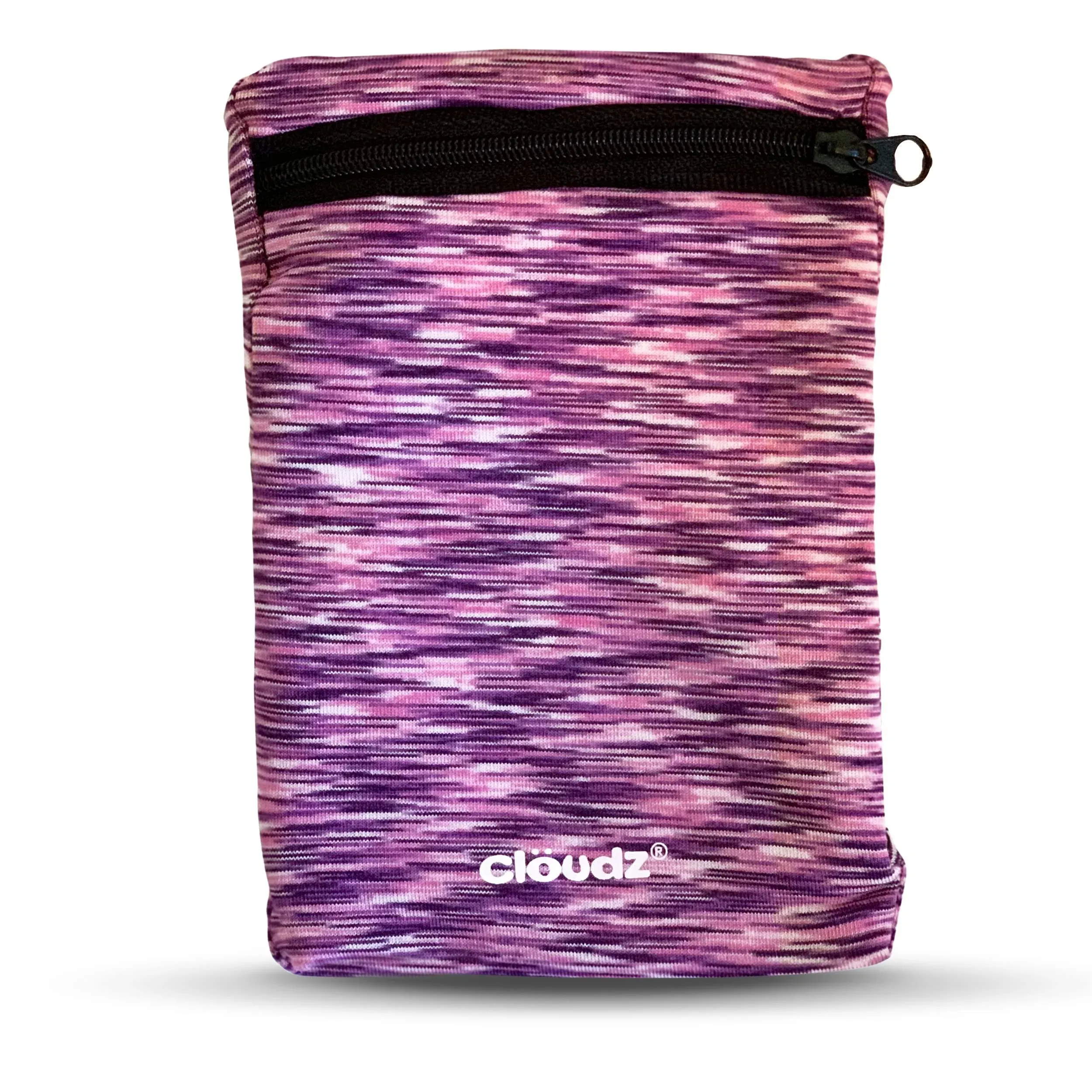 Cloudz (2) Pocket RFID Wrist Wallet - Purple & Pink