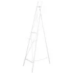 Deco 79 Metal Tall Adjustable Minimalist Display Stand Easel with Chain Support