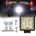 Kihor Ranger Backup Light Upgrade 48W LED Reverse Compatible with Polaris Crew ...