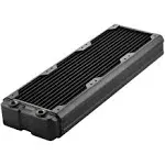 Black Ice Nemesis 360GTX® Dual-Core Xtreme Profile Radiator - Black Carbon