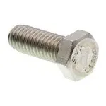 Prime-Line 9059581 Hex Bolts, 3/8 in.-16 x 1 in., Grade 304 Stainless Steel (25 Pack)