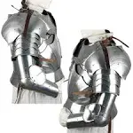 Armory Replicas Men's Medieval Knight Arms Armor Set