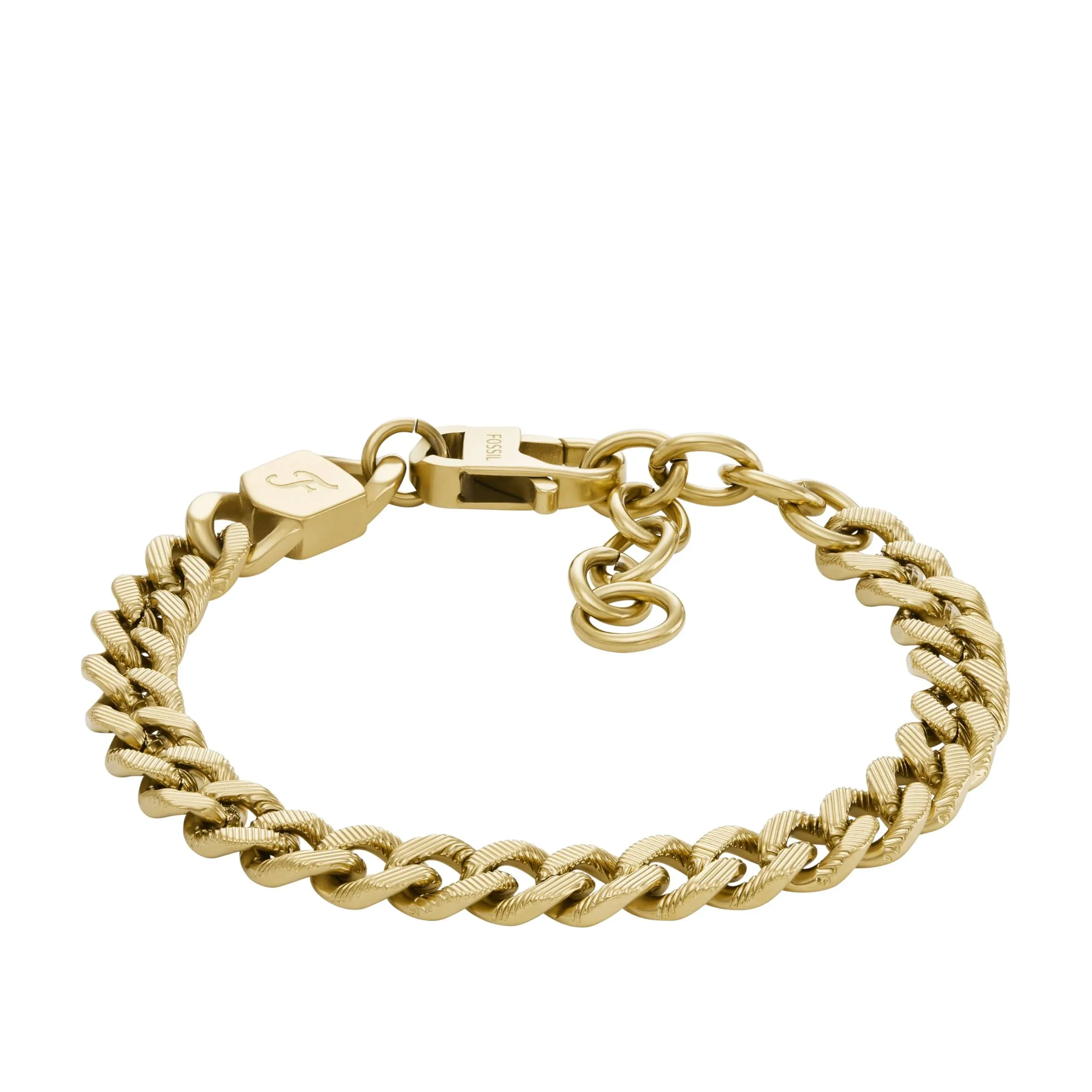 Fossil Harlow Linear Texture Bracelet