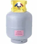 KVM Tools KV4LZH3 Refrigerant Recovery Cylinder, 50 Lbs