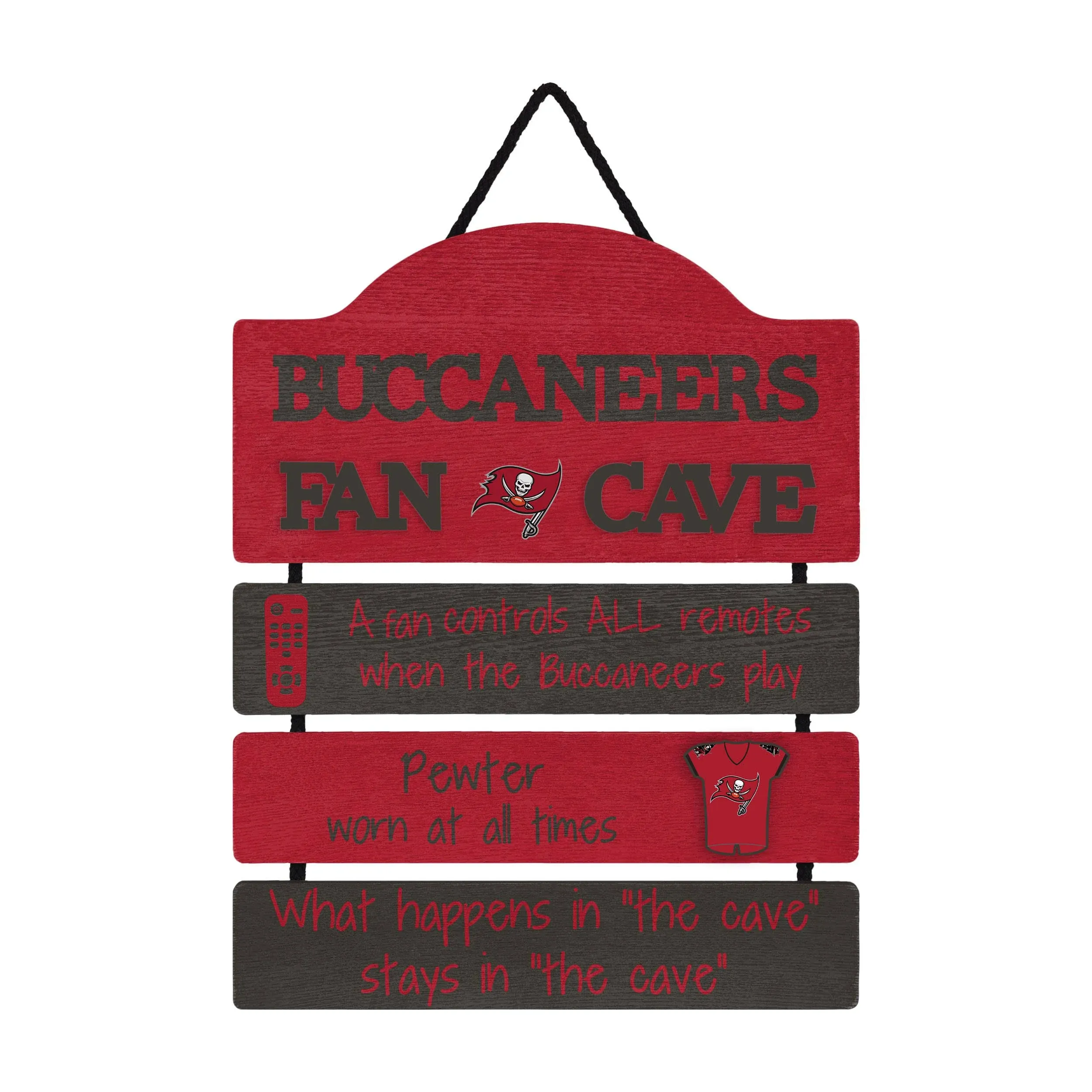 Tampa Bay Buccaneers NFL Mancave Sign