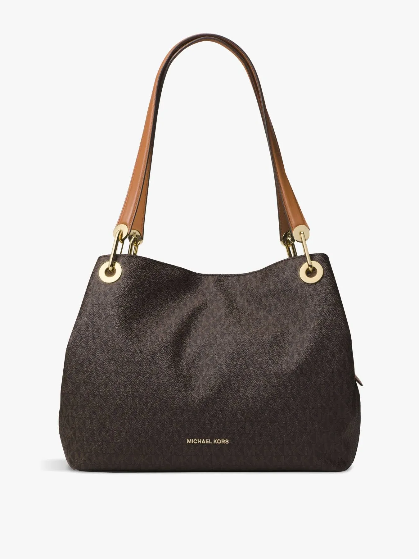 Michael Michael Kors Raven Large Shoulder Tote Bag - Brown