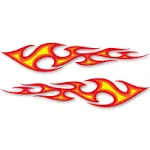 Magnet America Three Color Flames Polaris Design Magnet