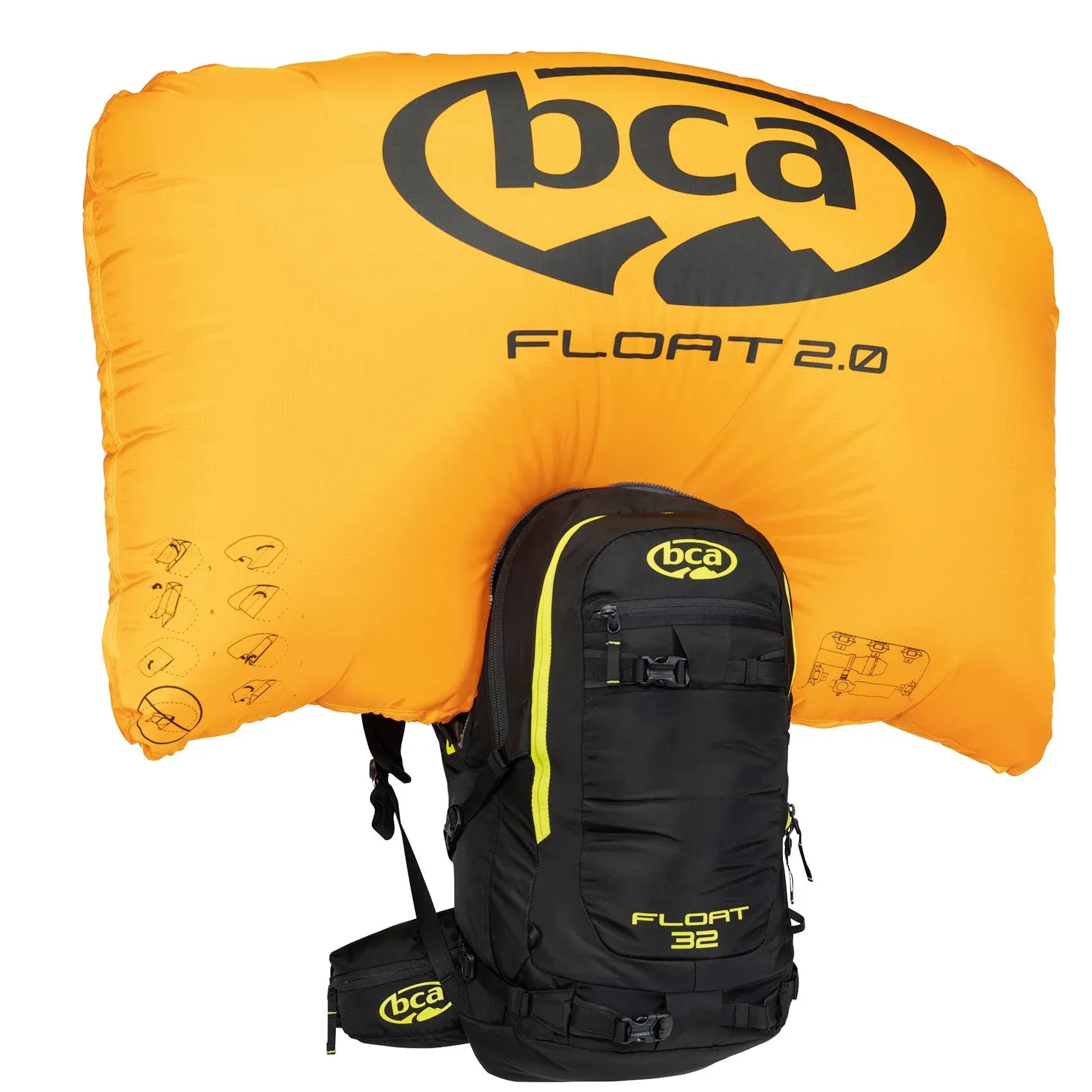 BCA Float 32 Avalanche Airbag Black