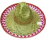 Jacobson Hat Company Red Salsa Spanish Mexican Fiesta Festive Sombrero Hat ...