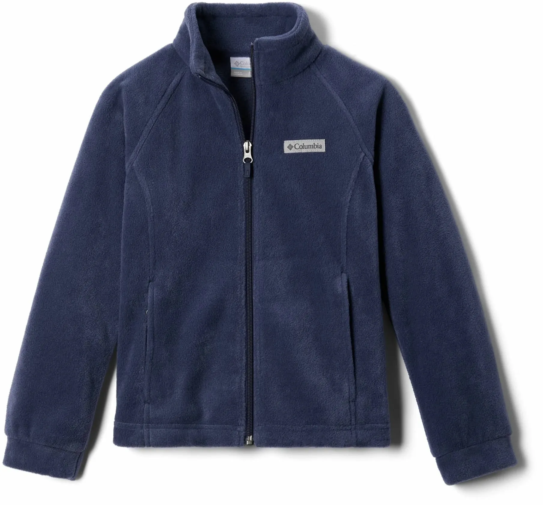 Columbia Girls' Benton Springs Fleece Jacket, XXS, Cirrus Grey