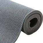 tonchean Nonslip Drainage Floor Mat 3x10ft Commercial PVC Mesh Hollow Mats Pool Bath Shower Wet Area Floor Mat 022 Thick Ver