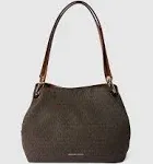 Michael Kors Raven Large Shoulder Tote Shopper Bruin