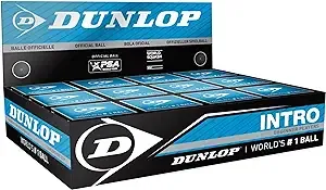 Dunlop Squash Balls - Multipack One Size Intro Blue Speed