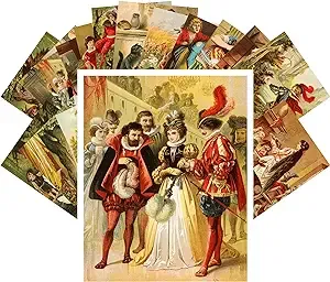 Vintage PostCards 24 pcs Carl Offterdinger Classic Fairy Tales Vintage Book Art