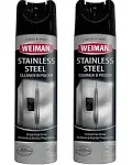 Weiman Limpiador y pulidor de acero inoxidable huellas dactilares