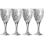 Galway Crystal Renmore Goblet Set of 4 Gift Boxed