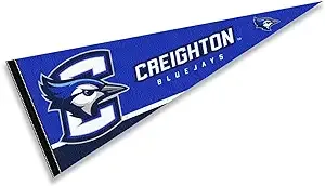 College Flags & Banners Co. Creighton Bluejays Pennant Full Size Felt