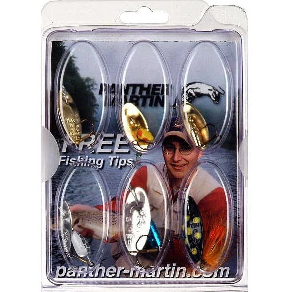 Panther Martin WT6 Western Trout Kit #4/#6 Assorted 6 Per Pack