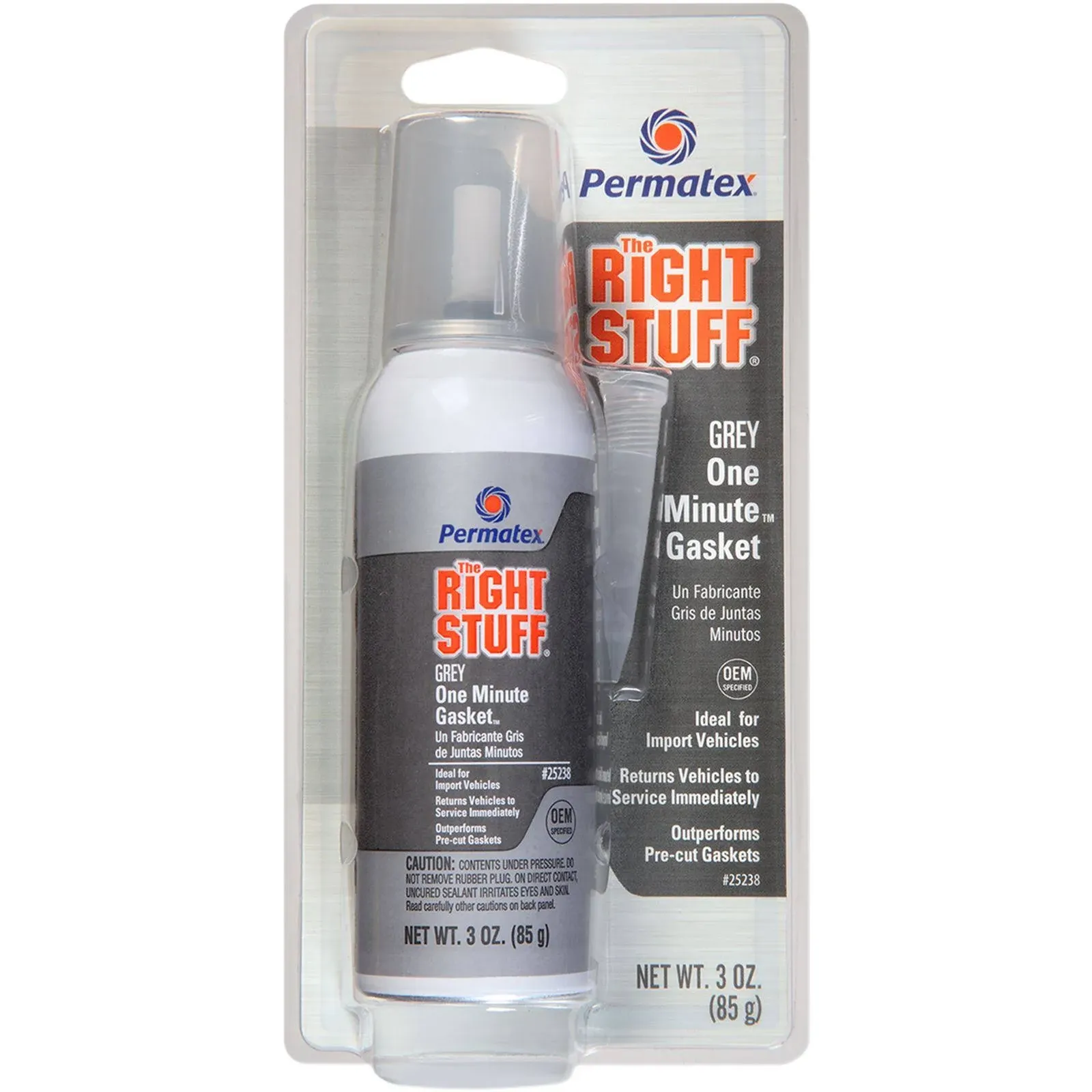 Permatex 25238 The Right Stuff Grey Gasket Maker 3 oz