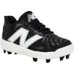 New Balance Youth J4040v7 Low Rubber Molded Cleat - Black - 2.5