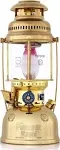 Petromax HK500 Pressurized Lantern, 500 Candlepower with 1 Quart Kerosene Tank for Home or Camping Lighting, Hand Assembled High Pressure 400 Watt Lamp, Brass